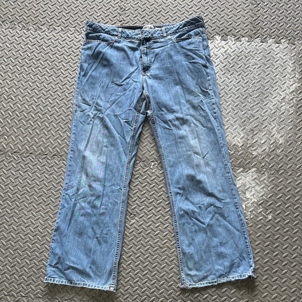 Long Elegant Legs Light Blue Denim Jeans